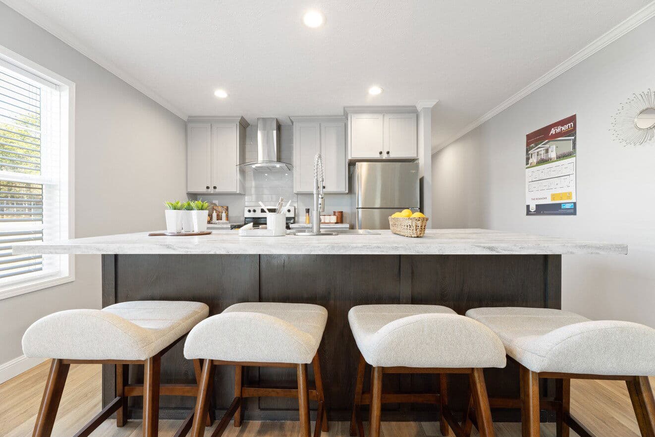 Roanoke duplex kitchen home features