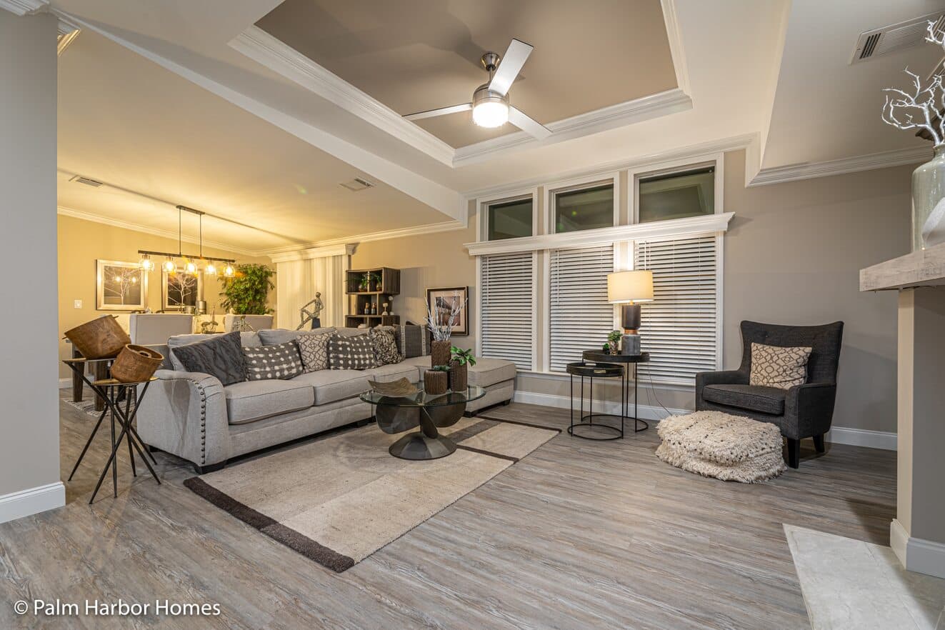 Timberland interior home features