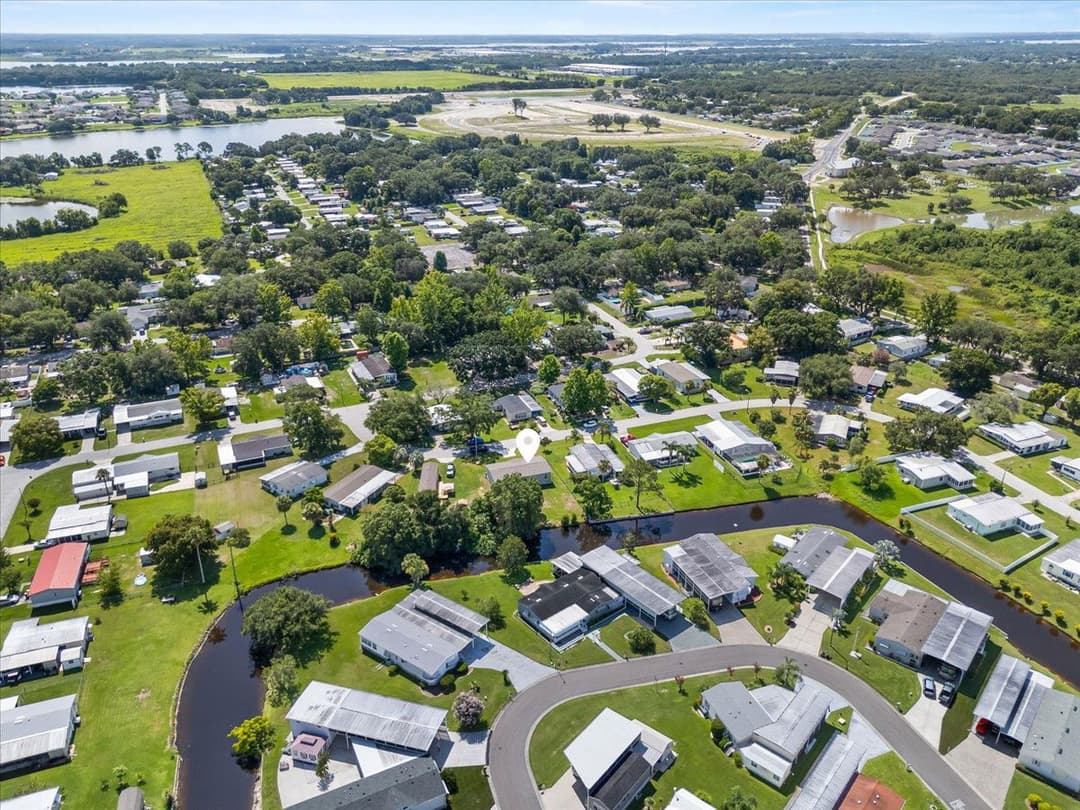 9060 sarah drive, polk city, florida 33868 (sold) exterior home features