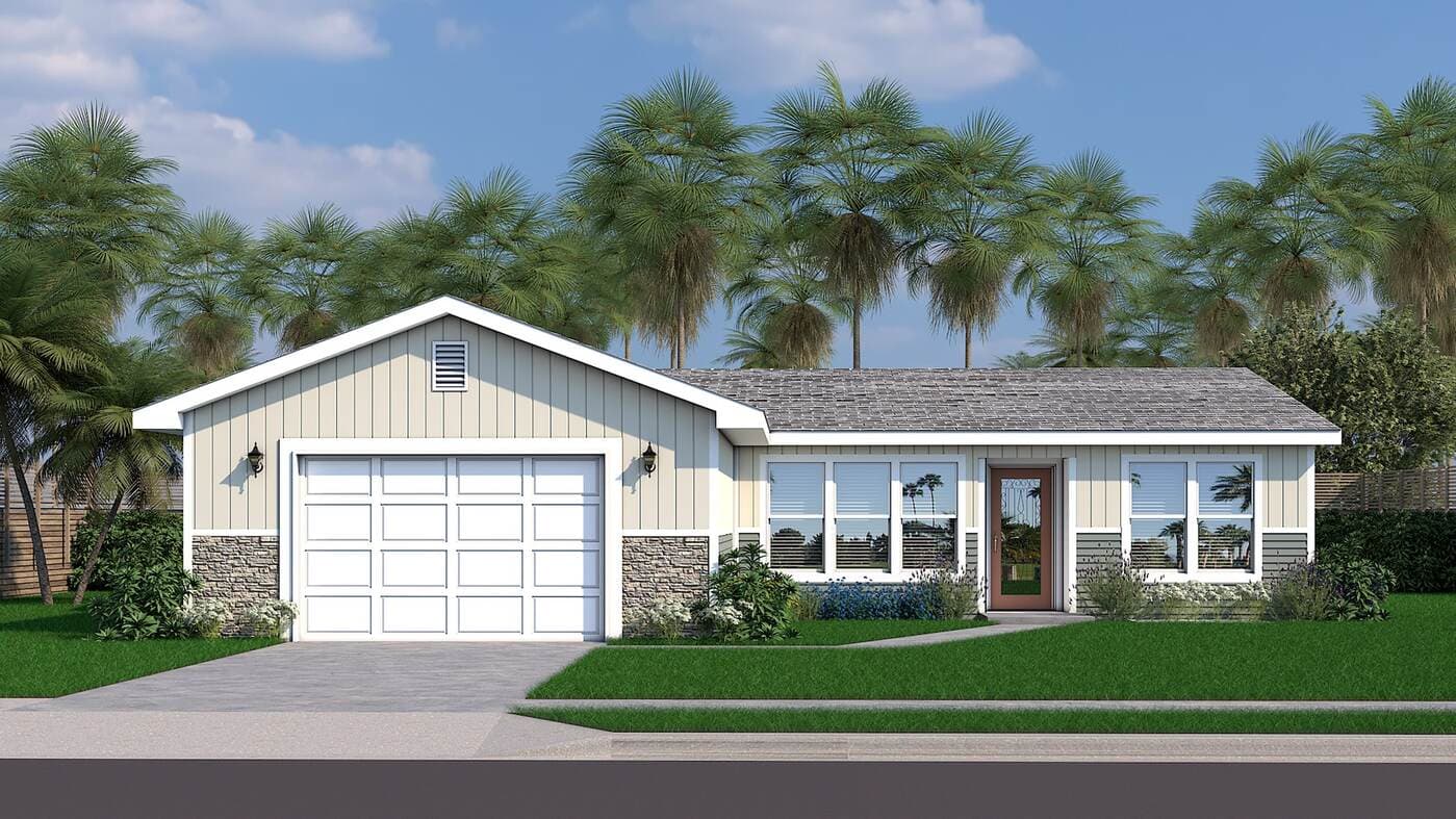 Isla ii 42484a elevation and exterior home features