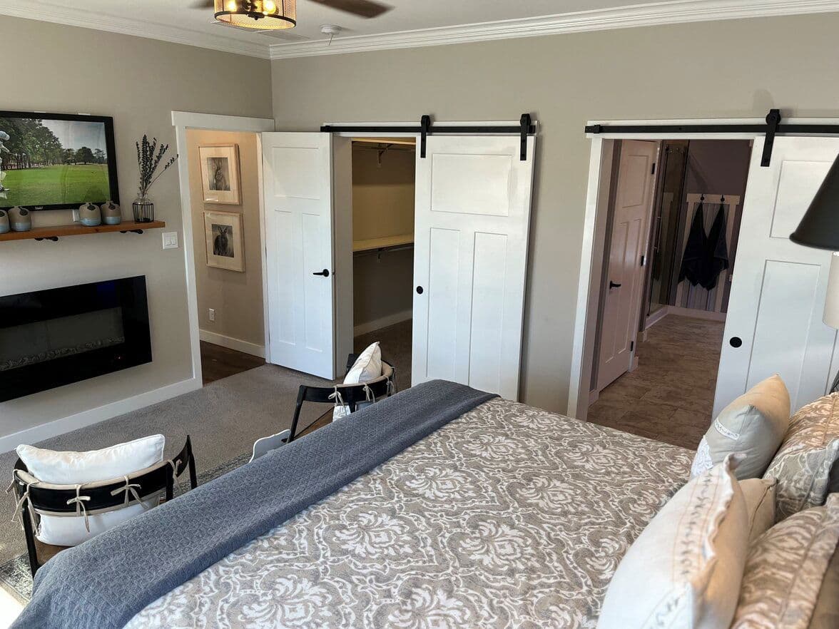 Easton farmhouse 30683a bedroom home features